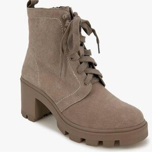 NIB Splendid Mady Suede Lace Up Combat Boot